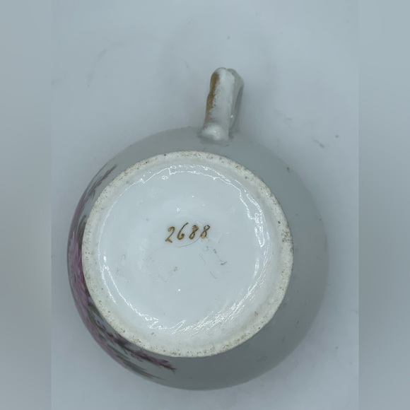 Vintage Porcelain Creamer - Tiny (3” Tall!) - Picture 5 of 5